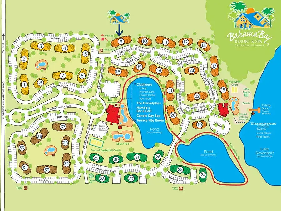 resort map
